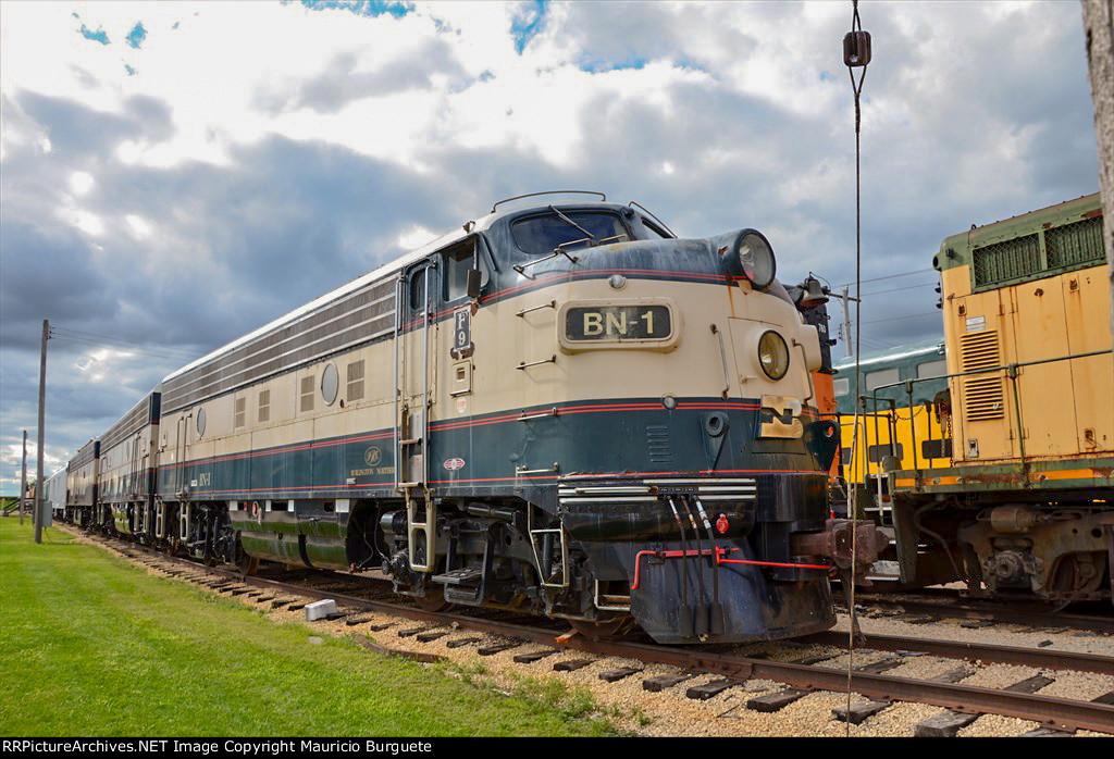 Burlington Northern F-9A Diesel Locomotive